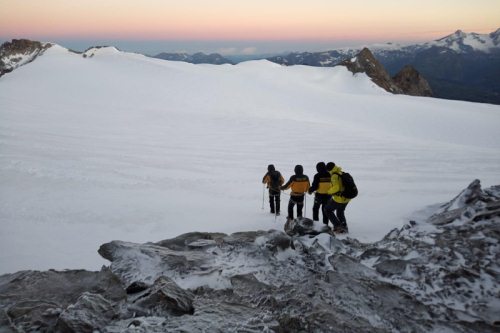 Soccorso sul colle del Ruitor