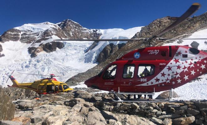 soccorso sul Monte Rosa