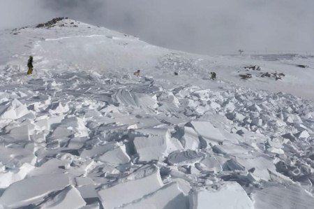 Valanga a Valtournenche