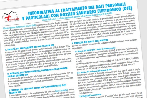 Dossier sui dati personali