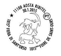 Aosta, per la Fiera di Sant'Orso previsto lo speciale annullo filatelico