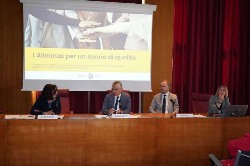 Firma Alleanza per il lavoro di qualità