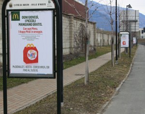 Mancati incassi sulle pubblicità, il Comune di Aosta revoca il contratto