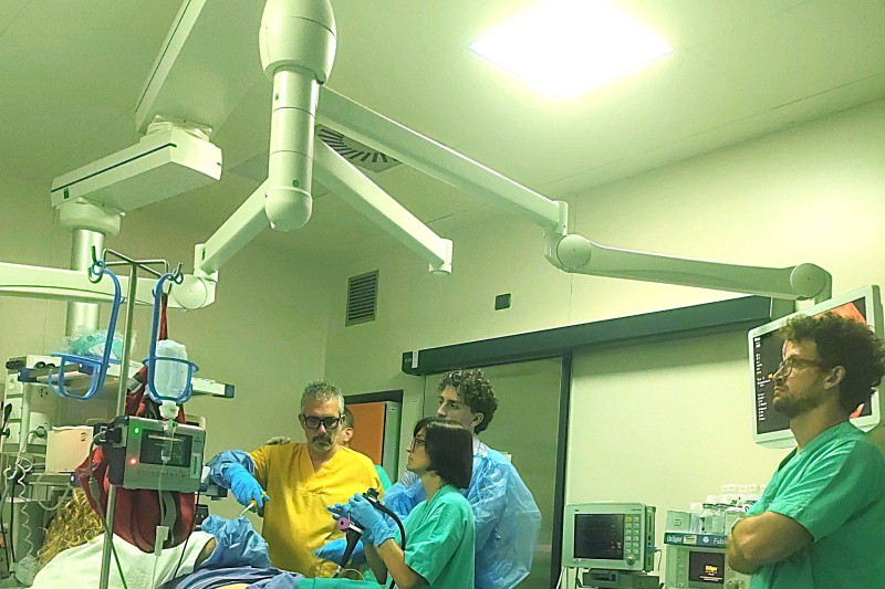 All'ospedale Parini eseguito un nuovo tipo di intervento di resezione
