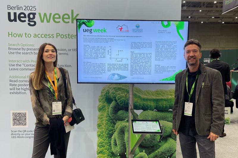 Best Abstract Presentation Prize alla UEG Week 2025