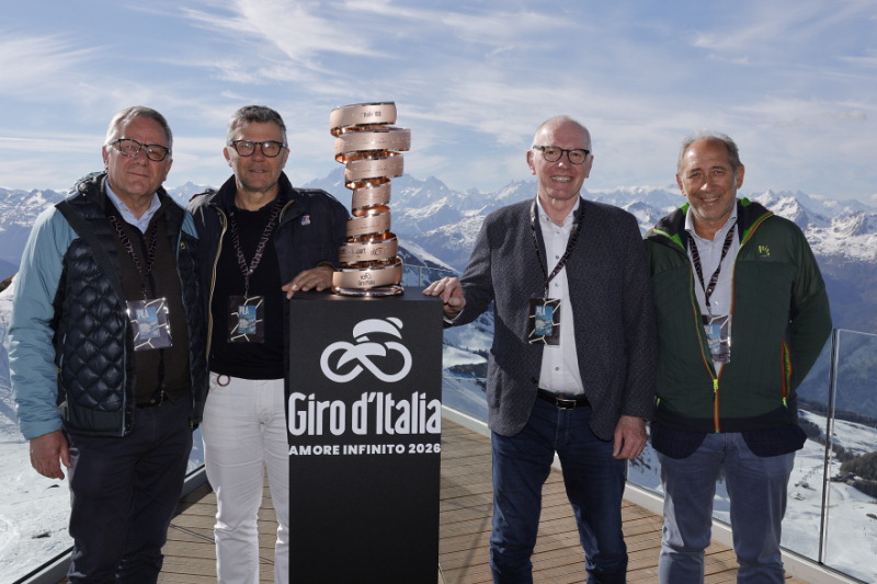 Presentazione della tappa Aosta-Pila
