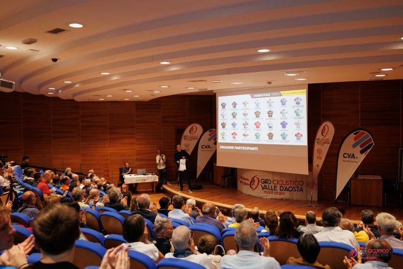 Presentazione del 60° Giro della Valle d'Aosta