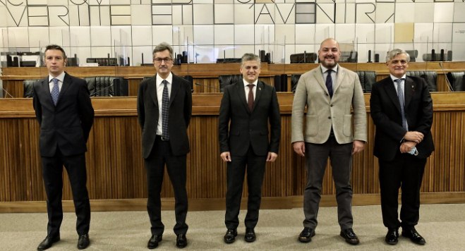 Gli attuali componenti della Giunta regionale