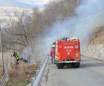 Incendio Vigili del fuoco