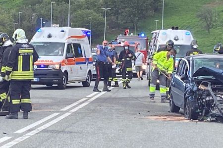 Incidente stradale a Châtillon 