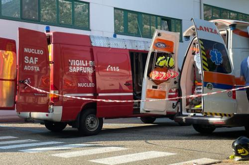 Incidente sul lavoro a Pont-Saint-Martin