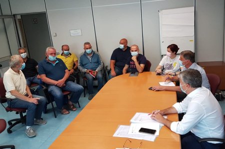 Riunione in assessorato