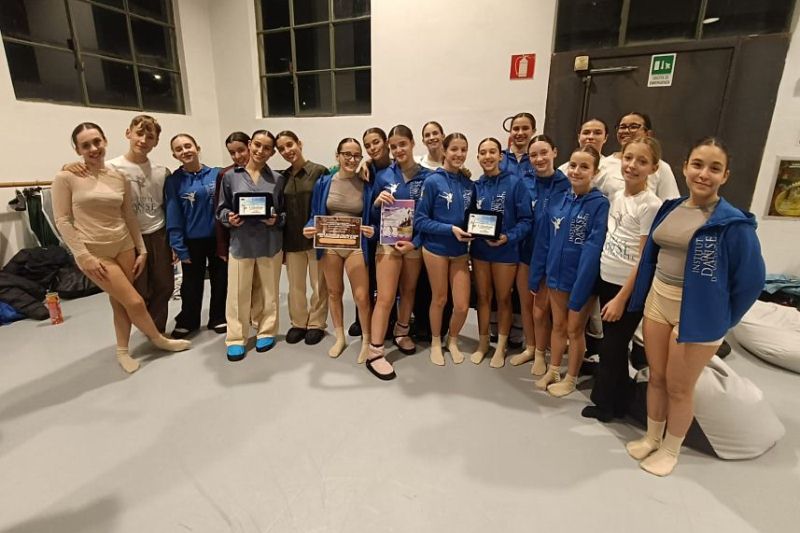 Pioggia di medaglie per l'Institut de danse Pioggia di medaglie per l'Institut de danse