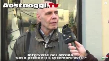 "Cosa succede il 4 dicembre?": video interviste ai valdostani sul referendum costituzionale