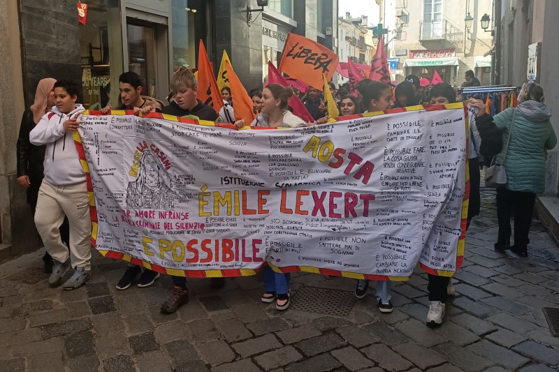 Manifestazione degli studenti