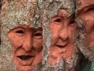Maschere-legno