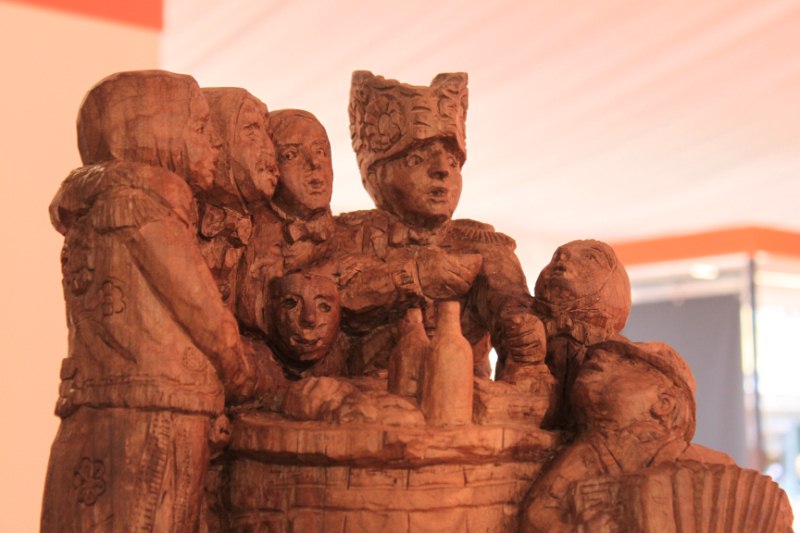 Un'opera esposta in una passata edizione della Mostra concorso