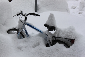 neve-bicicletta