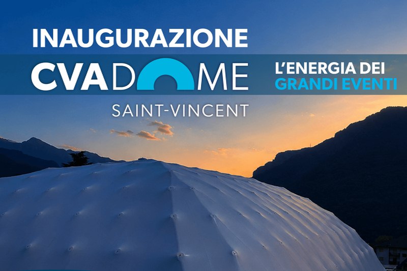 Saint-Vincent, il Palais diventa CVADOME: il 7 settembre l'inaugurazione