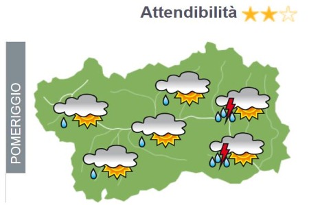 Meteo 29 Giugno