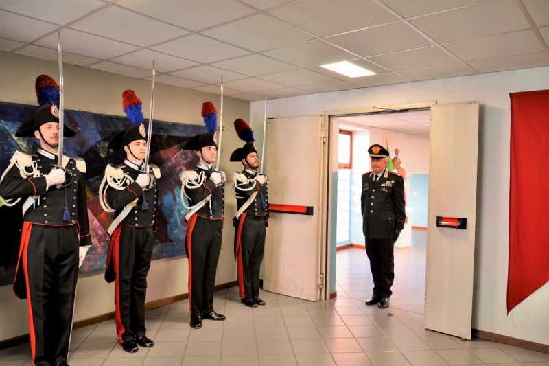 Il Gen. Micale in visita al Gruppo Carabinieri di Aosta