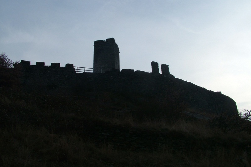 Il particolare profilo del castello di Saint-Germain