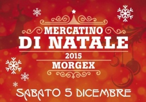 Morgex, nel centro del paese il primo Mercatino di Natale