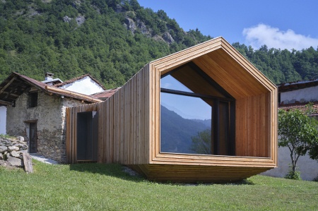 Architetture contemporanee sulle Alpi occidentali italiane (foto Fabio Oggiaro)