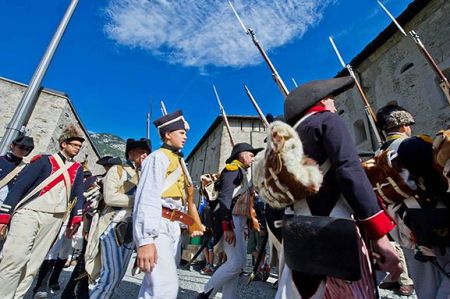 10.000 presenze per la seconda edizione di Napoleonica al Forte di Bard