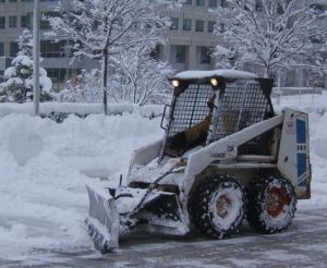 Aosta, nella notte le operazioni di rimozione neve