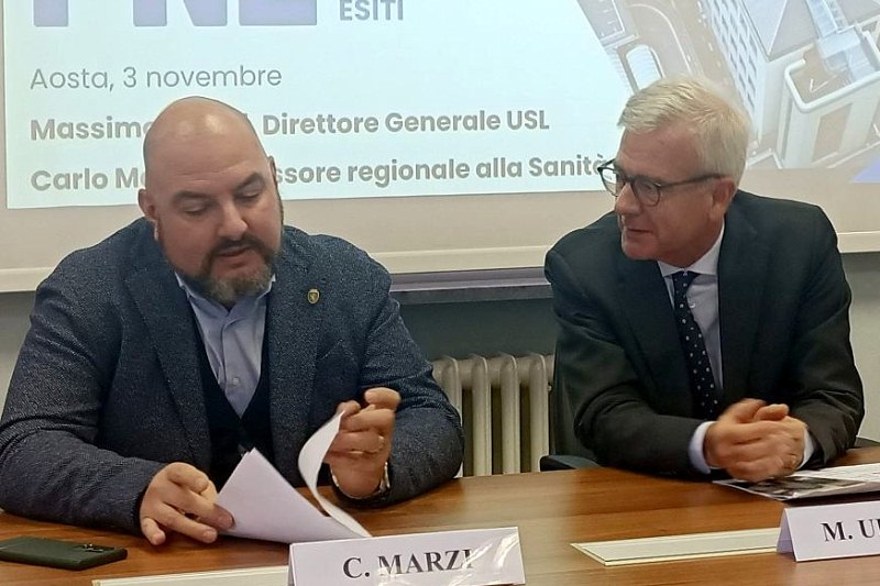 L'assessore Marzi e il direttore Uberti L'assessore Marzi e il direttore Uberti