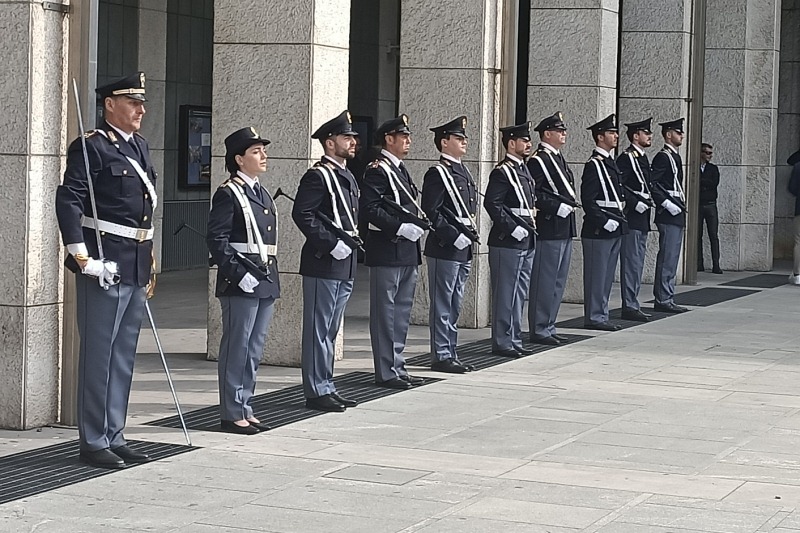 Picchetto della Polizia