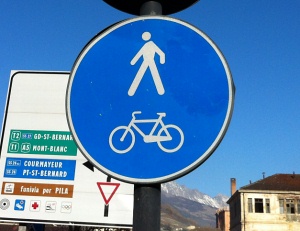Aosta in bicicletta, ok della Giunta regionale a finanziamento
