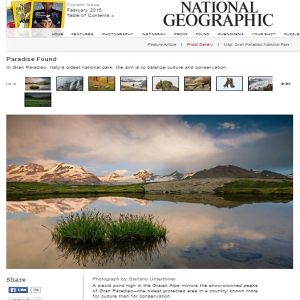 Il Parco Nazionale Gran Paradiso sul National Geographic Magazine