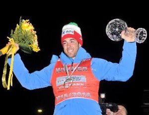 Nus festeggia il "suo" campione, Federico Pellegrino