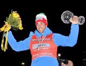 Nus festeggia il "suo" campione, Federico Pellegrino