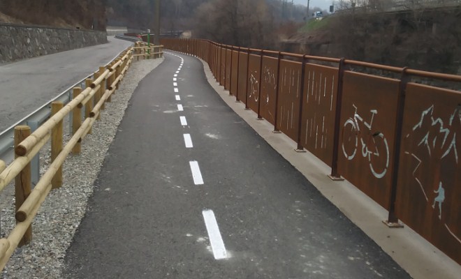 nuova pista ciclabile