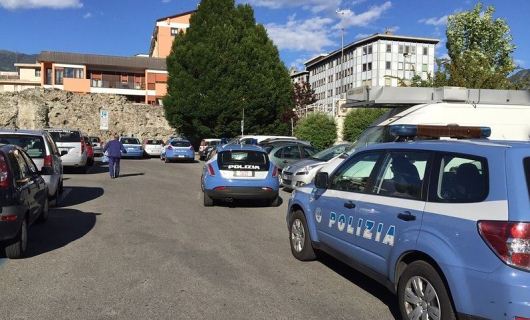 polizia ad Aosta