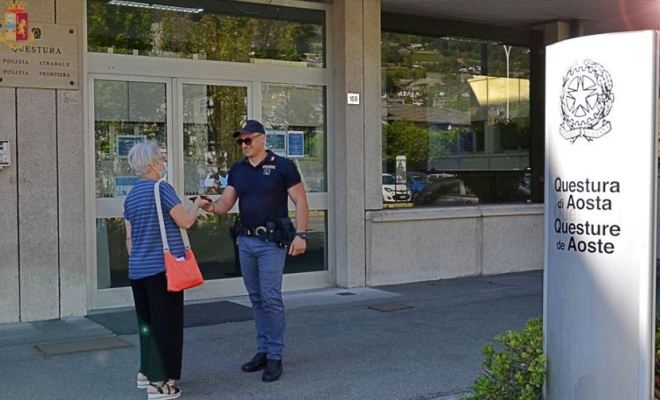 portafogli restituito ad una turista romana