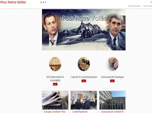 Consiglio Valle, il gruppo Pour Notre Vallée sbarca on line