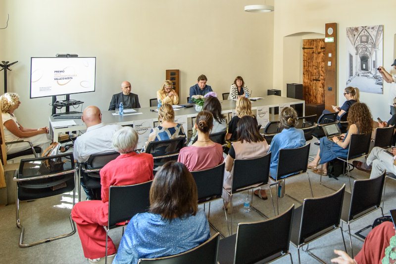 Presentazione del Premio Arte contemporanea in Valle d'Aosta