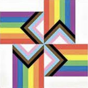 rainbow svastiQ