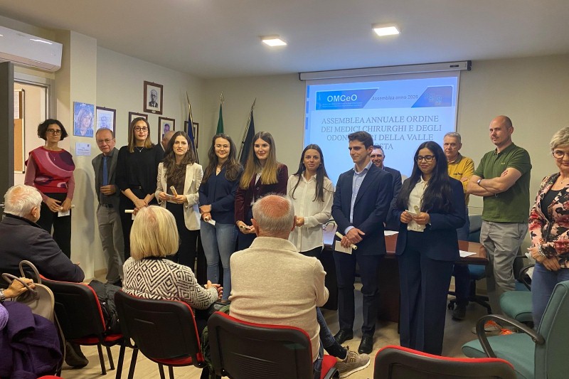 L'Ordine dei Medici della Valle d'Aosta accoglie otto nuovi dottori