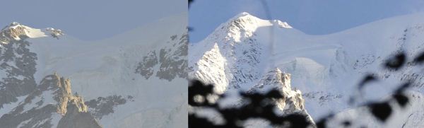 Monte Bianco, crollata una porzione del ghiacciaio Whymper
