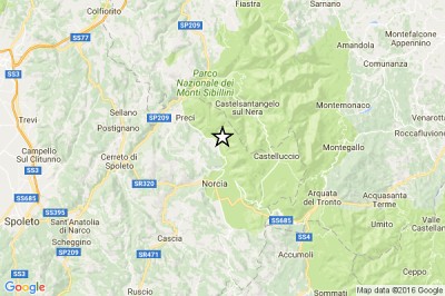 Terremoto, nuova scossa di magnitudo 6.5 nel Centro Italia