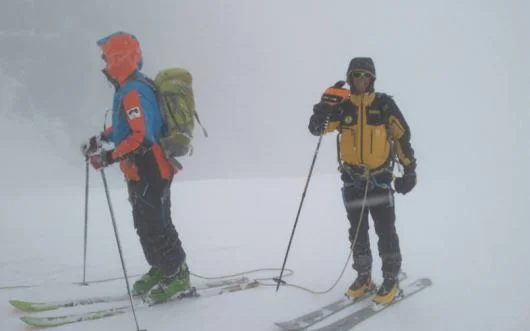 In salvo i due scialpinisti bloccati a 4.000 metri sul Monte Rosa