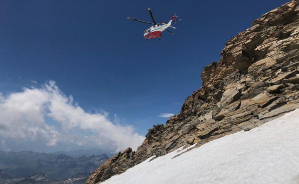 soccorso sul Monte Rosa