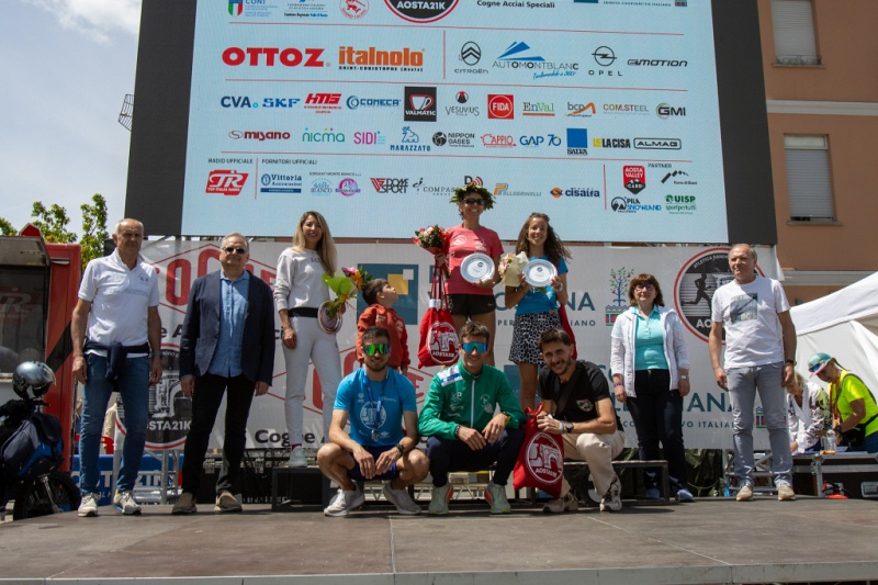 Podio gara 10K