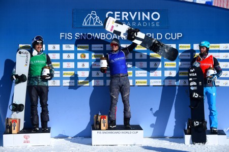 Snowboard a Cervinia (foto Dario Belingheri / Pentaphoto)