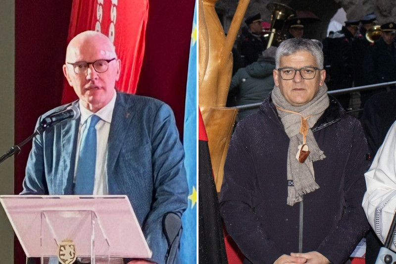 Renzo Testolin e Luigi Bertschy